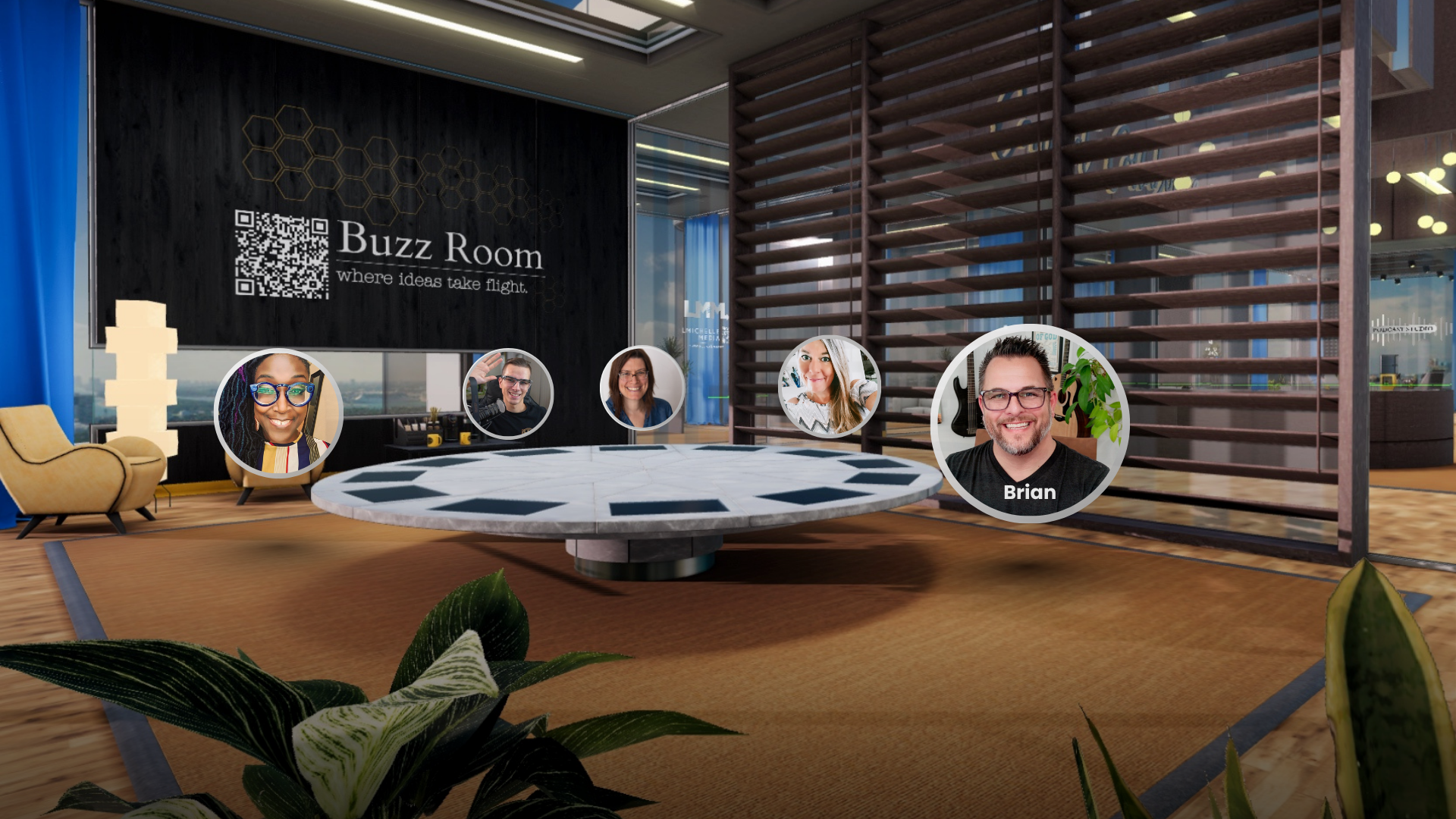 Gather in Shared Rooms