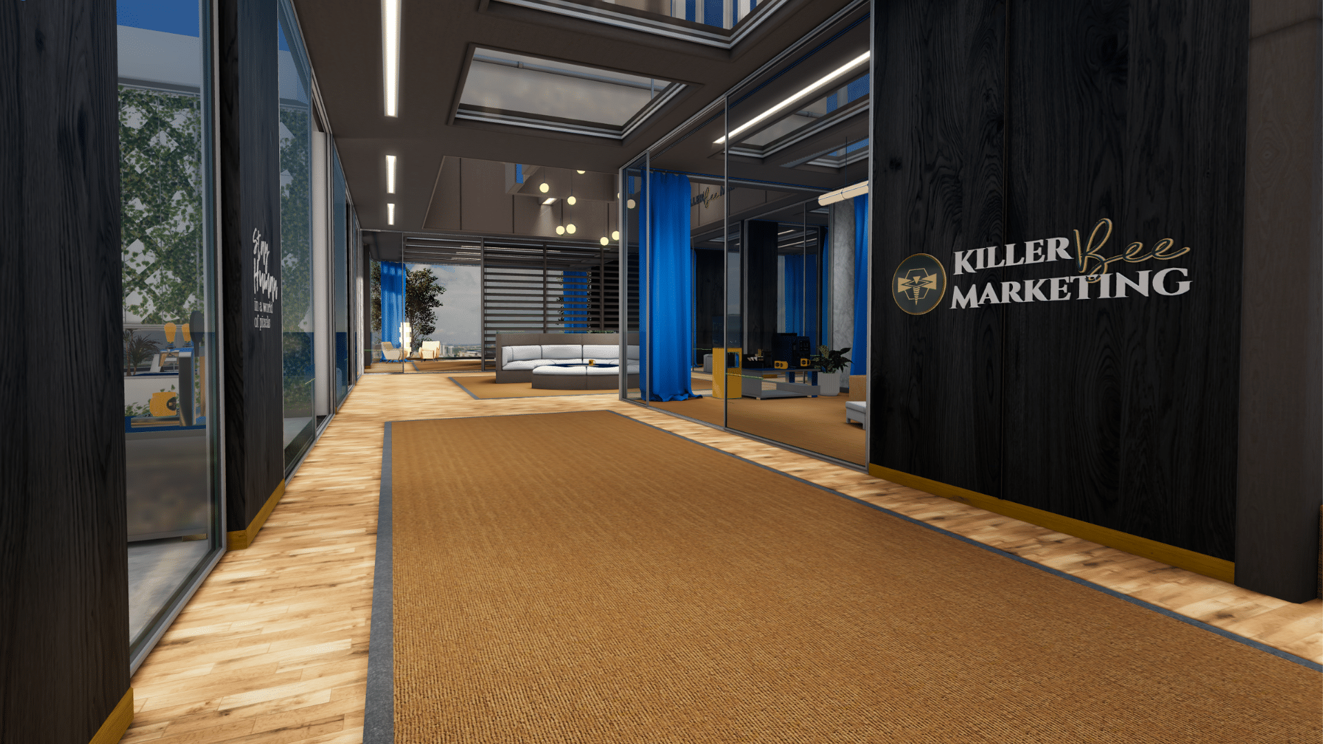 Main Hallway Entrance - KBM Virtual Office